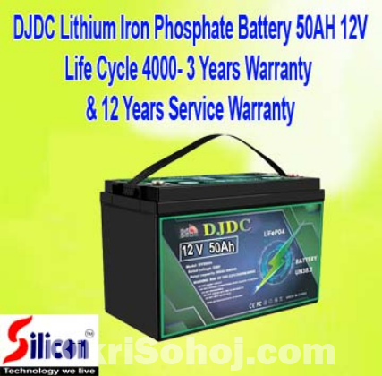 DJDC Lithium Battery For 50AH